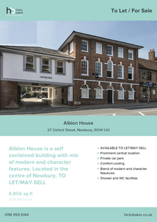 Office to rent, 27 Oxford St Newbury RG14 1JG