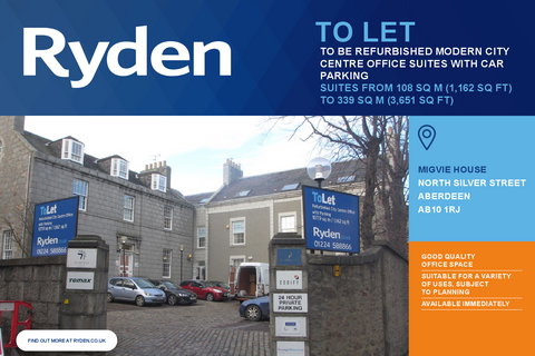 Office to rent, 23 North Silver St Aberdeen AB10 1RJ