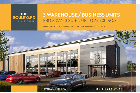 Distribution warehouse to rent, Hampton Av Peterborough PE7 8PL