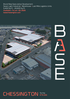 Industrial development to rent, Base Chessington KT9 1SG