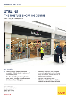 Retail property (high street) to rent, Goosecroft Rd Stirling FK8 2EA