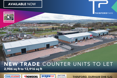 Industrial development to rent, 1-3 Thinford Park Durham DH6 5JY