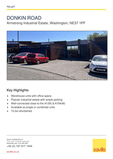 Industrial development to rent, Donkin Rd Washington NE37 1PF