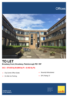 Office to rent, Peterborough PE1 1RS