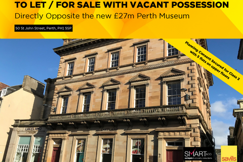 Retail property (high street) to rent, 50 St. John St Perth PH1 5SP