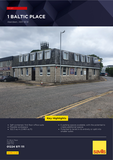 Office to rent, 1-3 Baltic Pl Aberdeen AB11 5EW