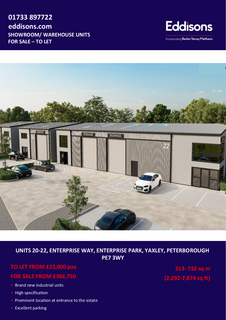 Warehouse to rent, Enterprise Park Yaxley PE7 3WY