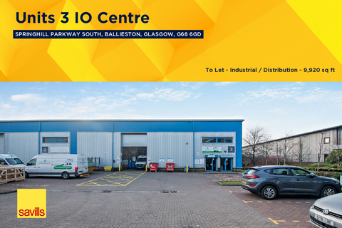 Warehouse to rent, 3 Springhill Pky Baillieston G69 6GA