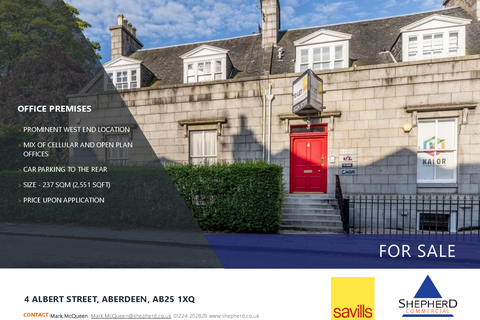 Office for sale, 4 Albert St Aberdeen AB25 1XQ