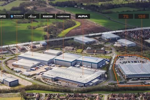 Distribution warehouse to rent, Yew Tree Way Golborne WA3 3JE