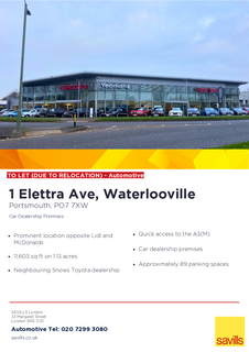 Retail property (high street) to rent, 1 Elettra Ave Waterlooville PO7 7XW