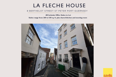 Office to rent, 8 Berthelot St Guernsey GY1 1LA