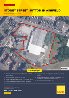 Warehouse to rent, Stoney St Sutton In Ashfield NG17 4GH