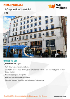 Office to rent, 14-28 Corporation St Birmingham B2 4RN