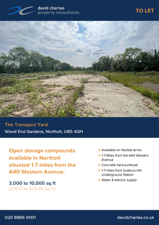 Land to rent, Wood End Gdns Northolt UB5 4QH