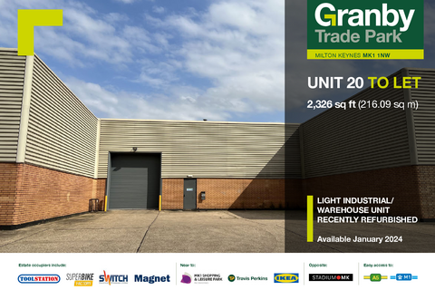 Warehouse to rent, Peverel Dr Milton Keynes MK1 1NW