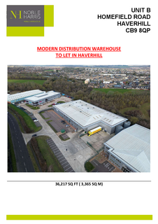 Distribution warehouse to rent, Homefield Rd Haverhill CB9 8QP
