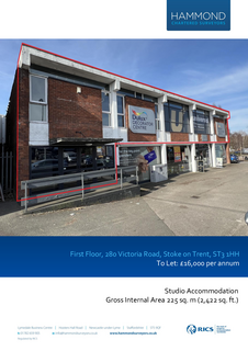 Retail property (high street) to rent, 280 Victoria Rd Stoke On Trent ST4 2HX