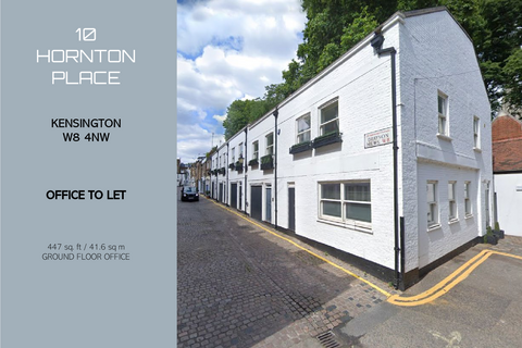 Office to rent, 10 Hornton Pl London W8 4LZ