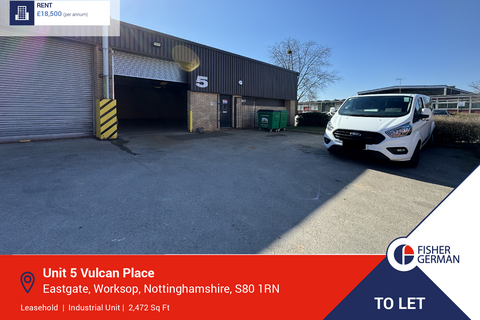 Warehouse to rent, Vulcan Pl Worksop S80 1RN