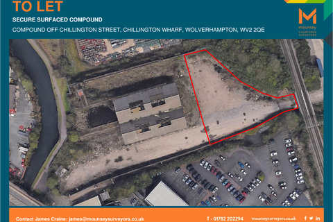 Land to rent, Chillington St Wolverhampton WV2 2QE