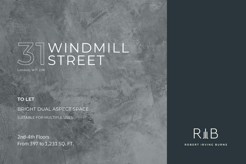 Office to rent, 31 Windmill St London W1T 2JN