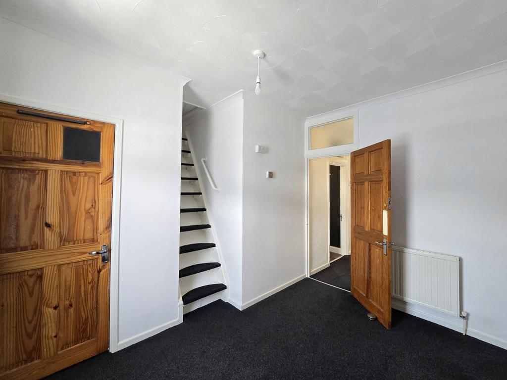 Stairs to attic room