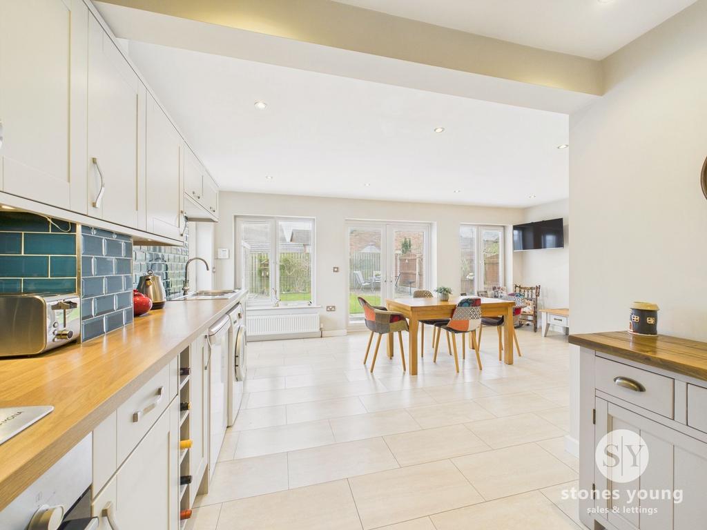 Open Plan Extended Living Dining Kitchen