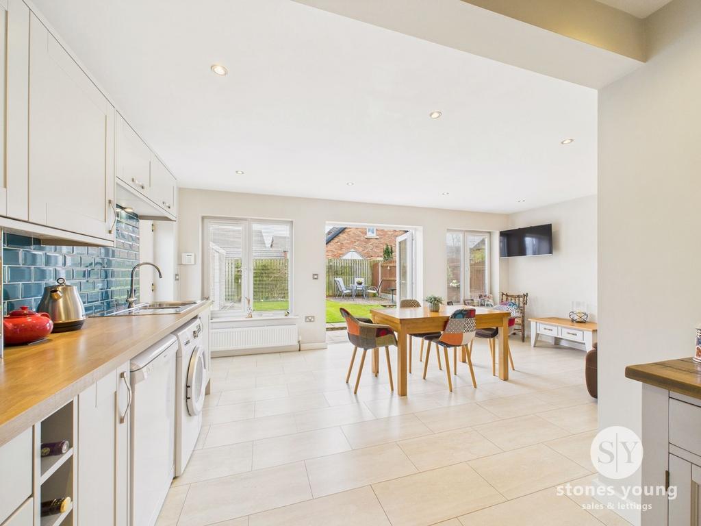 Open Plan Extended Living Dining Kitchen