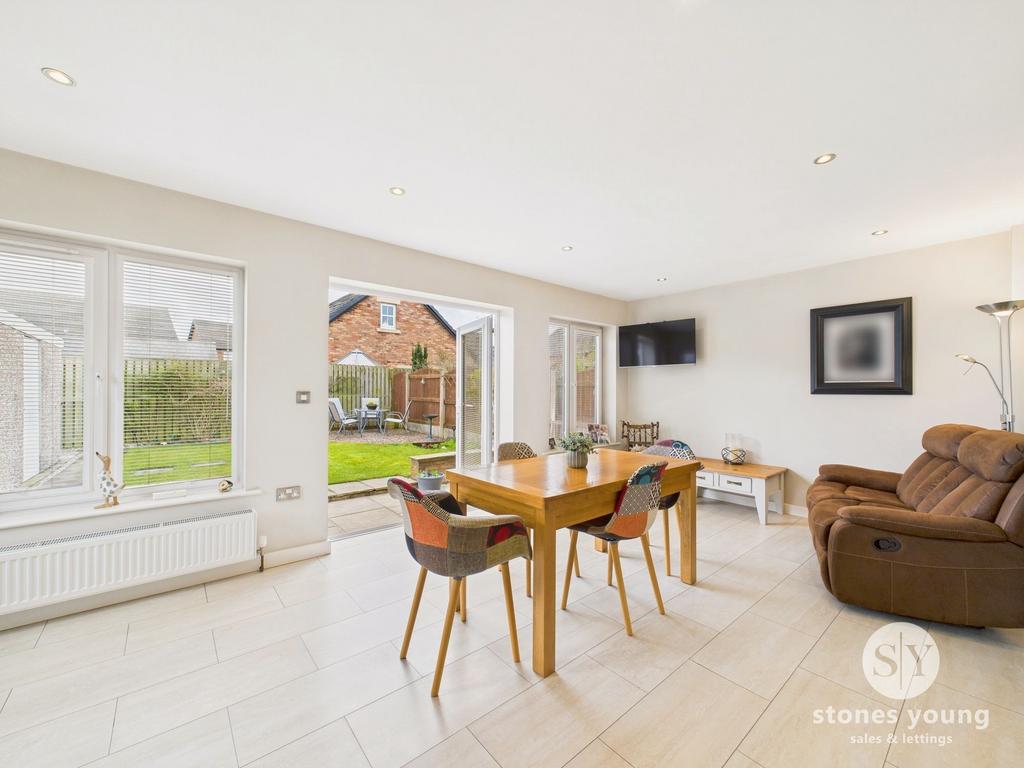 Open Plan Extended Living Dining Kitchen