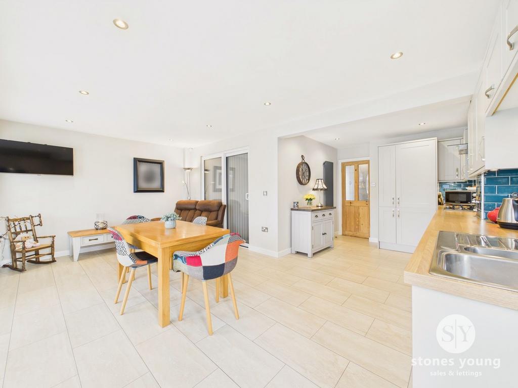 Open Plan Extended Living Dining Kitchen