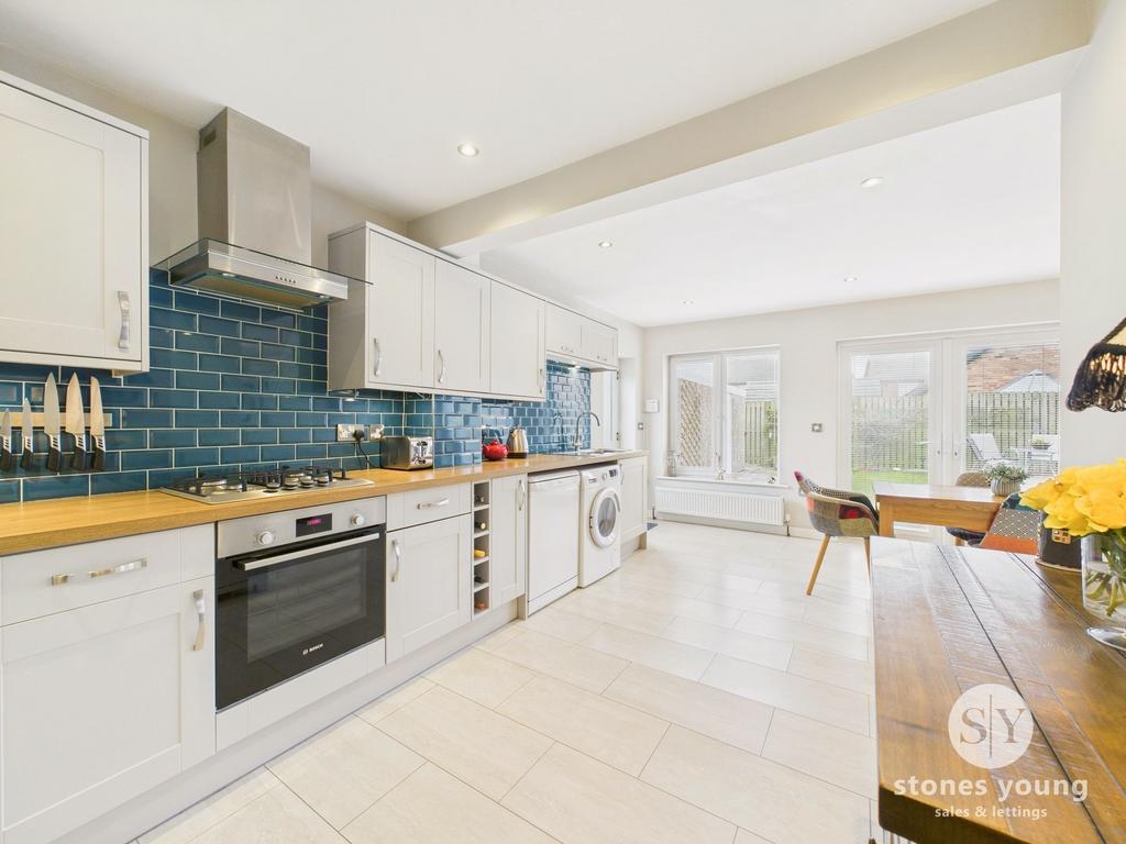 Open Plan Extended Living Dining Kitchen