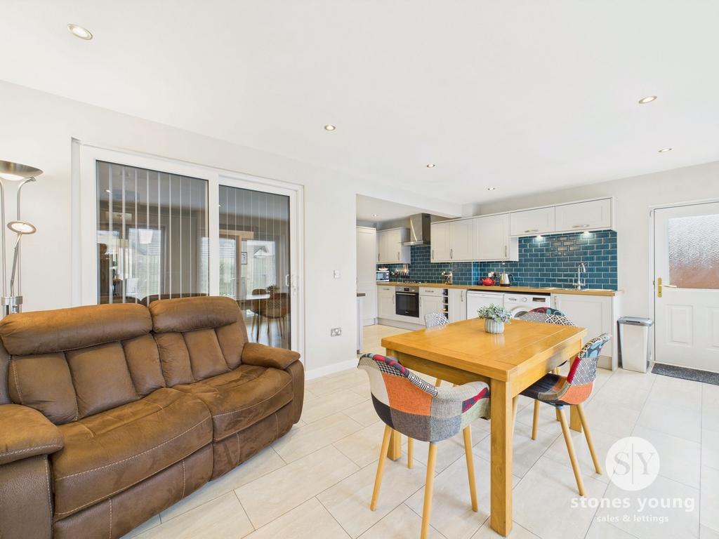 Open Plan Extended Living Dining Kitchen