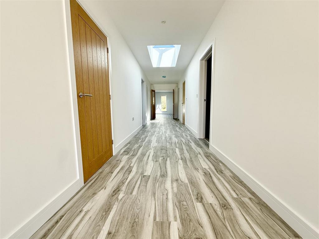 Spacious hallway