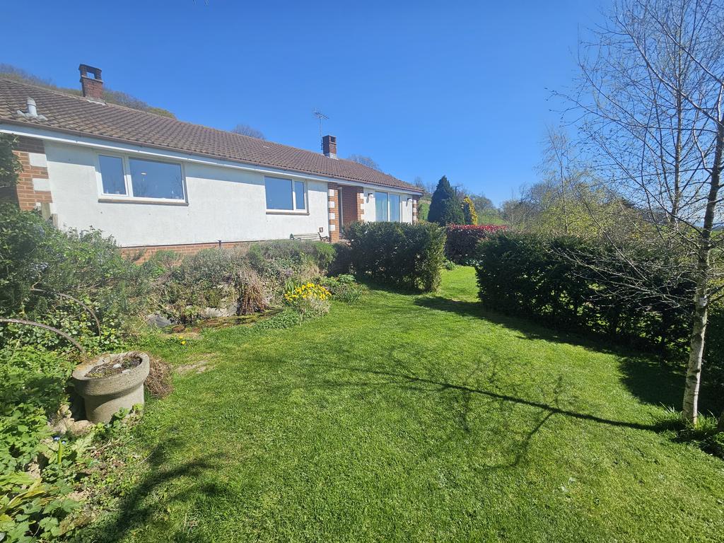 Bungalow and south facing garden