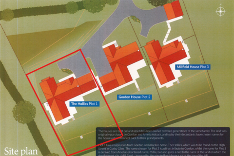 5 bedroom detached house for sale, Plot 1 The Hollies, 5 Bedroom New Build Property  at Glen View, Station Road NG33