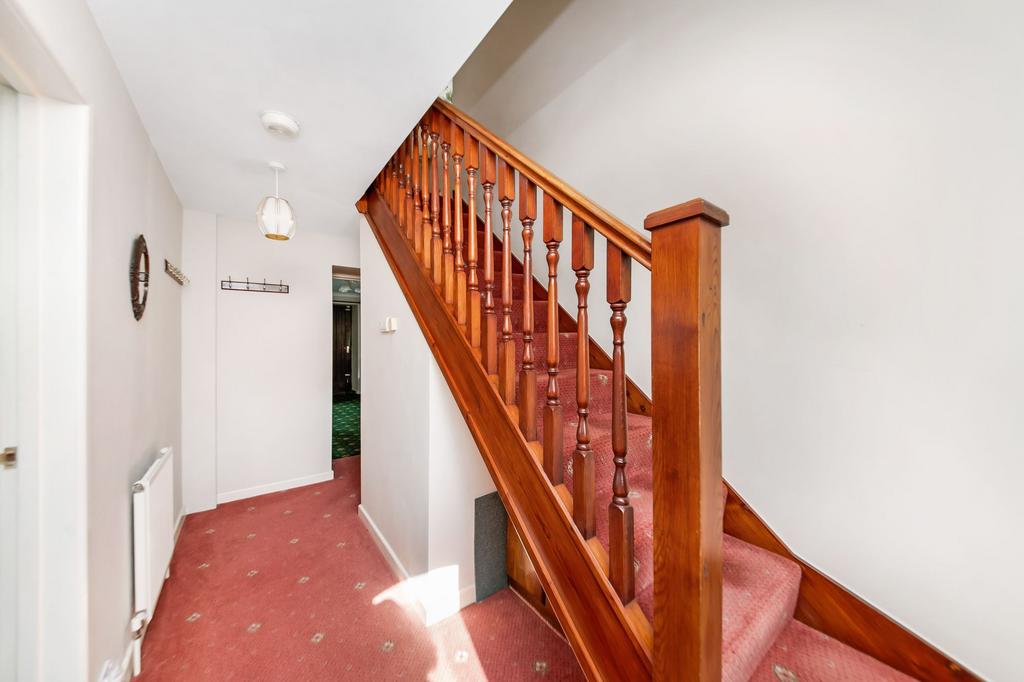 Nook cottage hallway