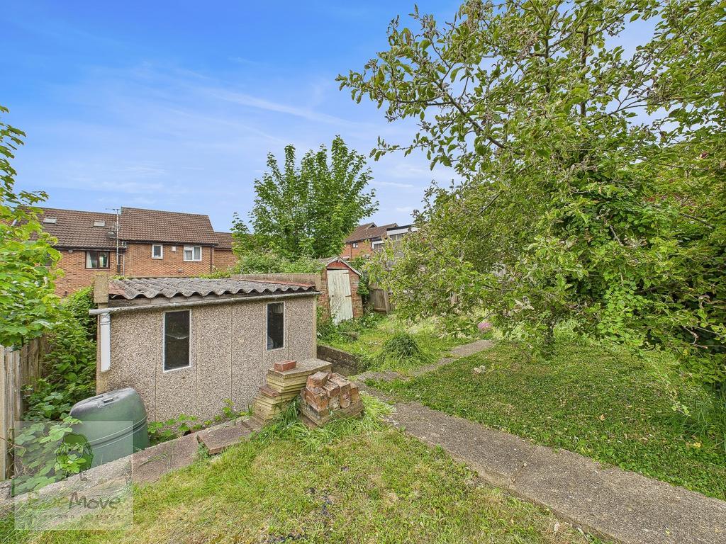 Back Garden And Garage