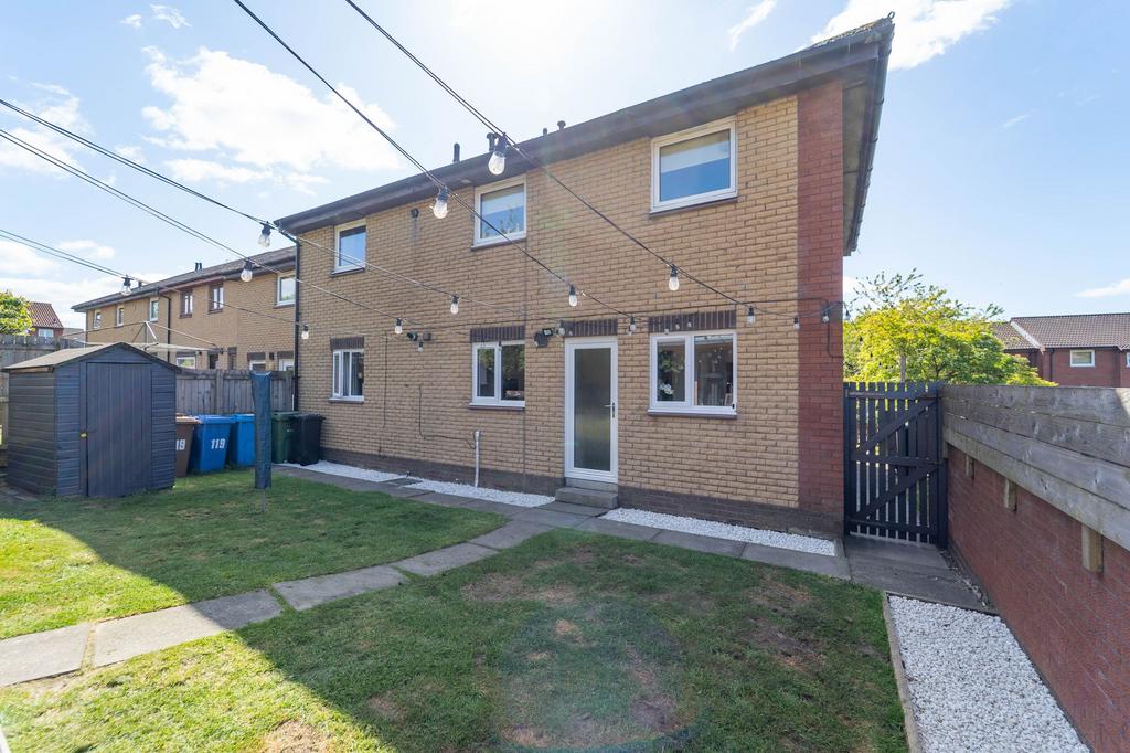 Rear of Property