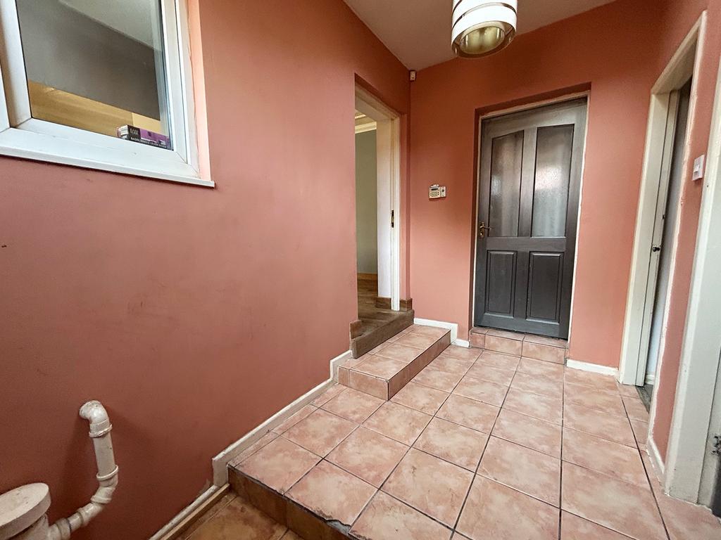 Rear entrance