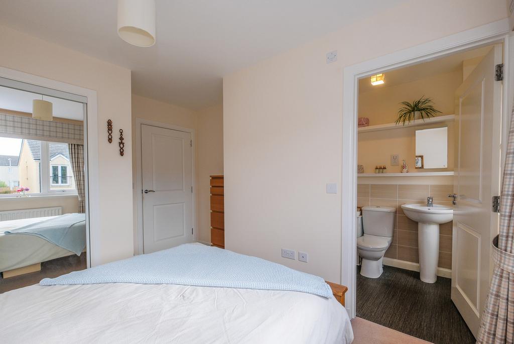 Master bedroom with ensuite view