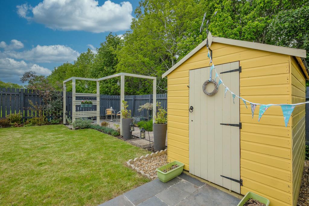 Rear garden