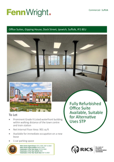 Office to rent, Dock St Ipswich IP2 8EU