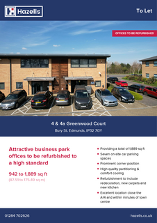 Office to rent, Skyliner Way Bury St Edmunds IP32 7GY