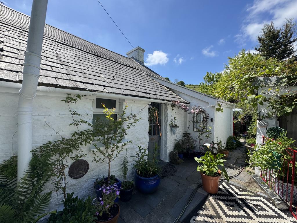 Rear of property