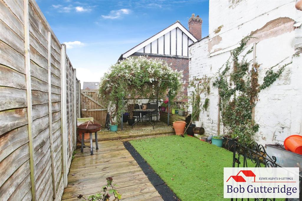 Enclosed rear garden