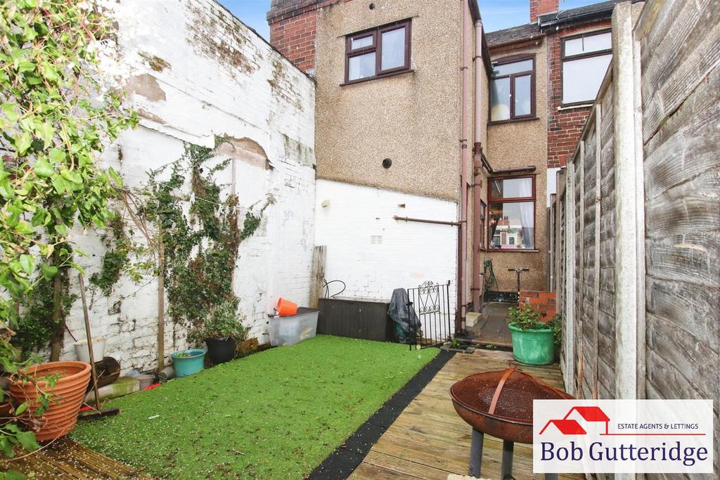 Enclosed rear garden