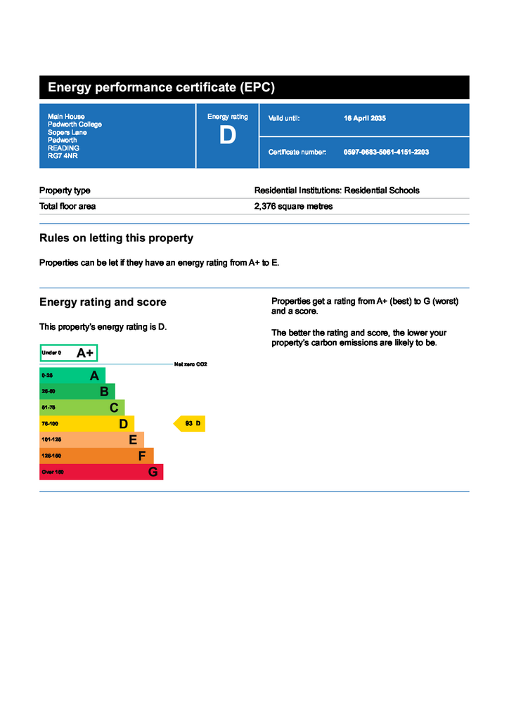 Energy performance c