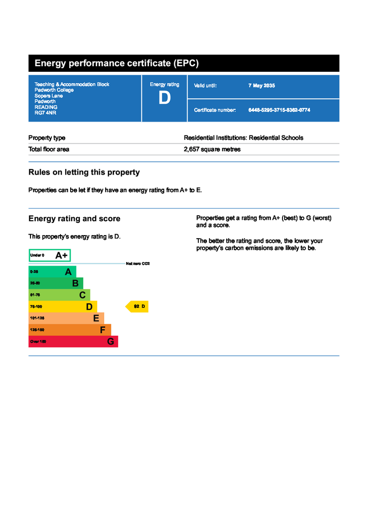 Energy performance c