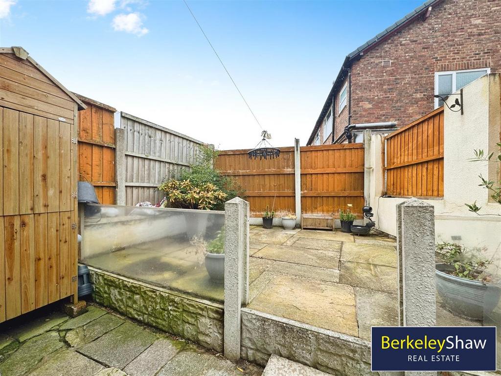 Rear garden
